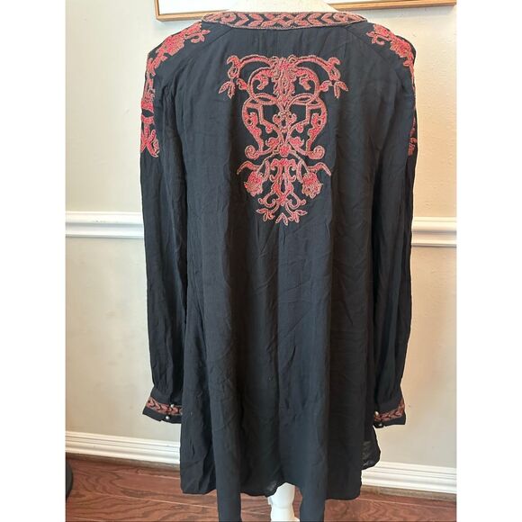 Free People Embroidered Hearts in Heaven Mini Dress Size Medium NWT - Picture 6 of 10